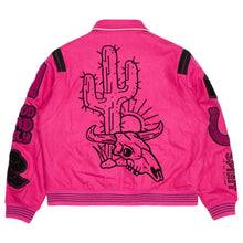 Load image into Gallery viewer, Valabasas -  Wild Bunch Fuchsia Leather JKT - Clique Apparel