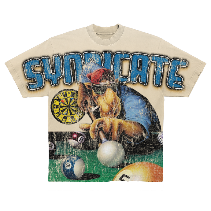 The Syndicate - 8 Ball Cream - Clique Apparel