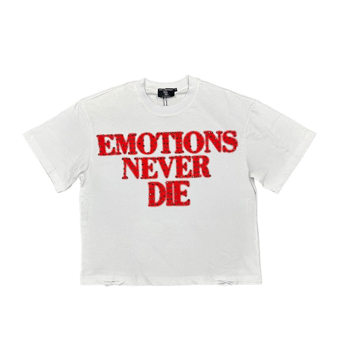 Mixed Emotions - REd END Rhinestone - Clique Apparel