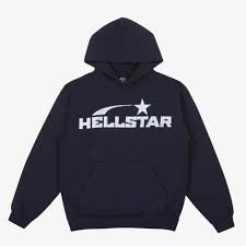 HS - Studios Basic Logo Hoodie Faded - Black - Clique Apparel