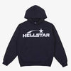 HS - Studios Basic Logo Hoodie Faded - Black - Clique Apparel
