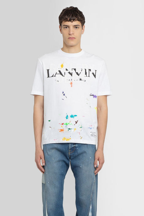 Lanvin x Gallery Dept - Paint Splatter Tee - White - Clique Apparel