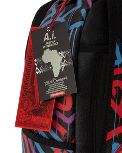 Sprayground - Ai Tribal Pattern Dlxsv Backpack - Clique Apparel