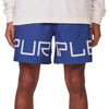 PURPLE-BRAND PRINTED ALL ROUND SHORT-WORDMARK - Clique Apparel
