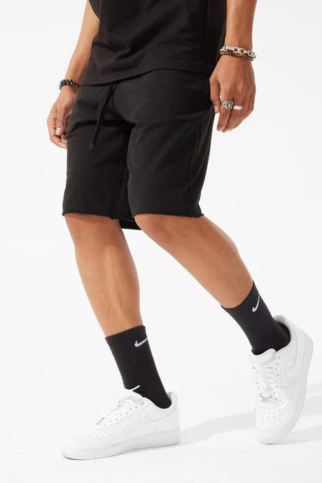 Jordan Craig - OG Palma French Terry Sweat Shorts - Black - Clique Apparel