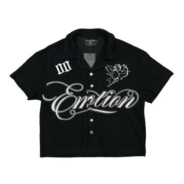 Mixed Emotion- Black Signature Button up - - Clique Apparel