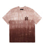 Amiri - Ma Logo Dip Dye Brown Tee - Clique Apparel