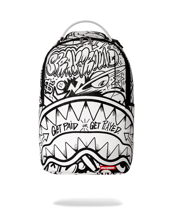 Sprayground - Doodle Backpack (DLXSV) - Clique Apparel