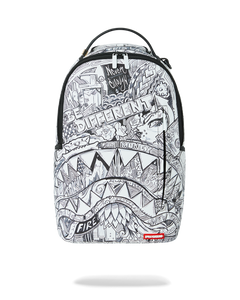Sprayground - Mad Doodles Backpack (Dlxv) - Clique Apparel