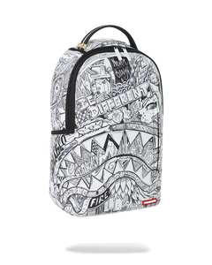 Sprayground - Mad Doodles Backpack (Dlxv) - Clique Apparel