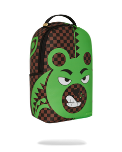 Sprayground - Green Money Bear Dlxsv Backpack - Clique Apparel