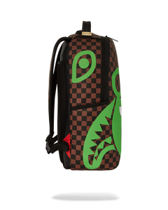 Sprayground - Green Money Bear Dlxsv Backpack - Clique Apparel