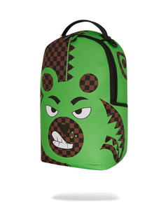 Sprayground - Green Money Bear Dlxsv Backpack - Clique Apparel