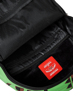 Sprayground - Green Money Bear Dlxsv Backpack - Clique Apparel