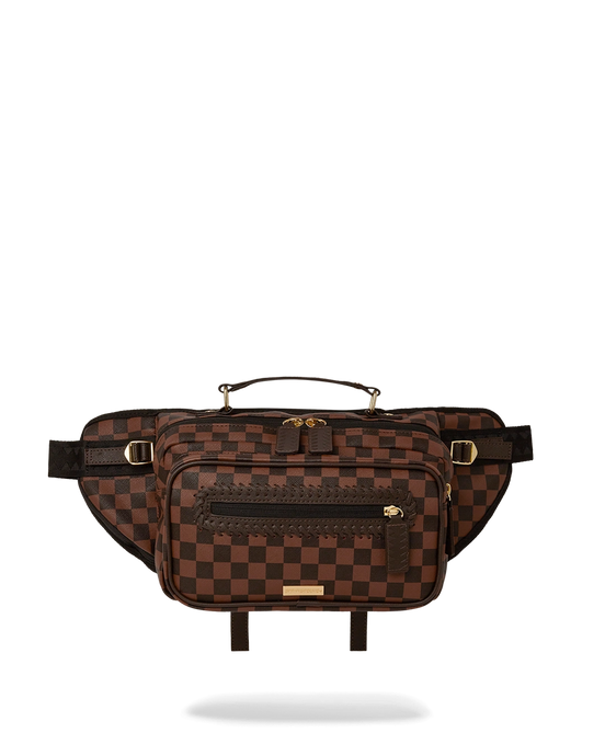 Sprayground - Core Embossed Check Cargo Cross-Body - Clique Apparel