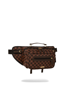 Sprayground - Core Embossed Check Cargo Cross-Body - Clique Apparel
