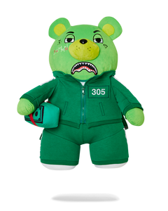 Sprayground - Squid Game Contestant Bear Teddy Bear Backpack - Clique Apparel