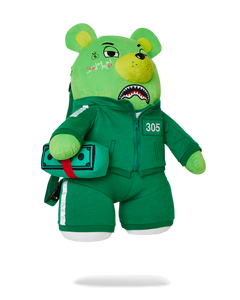 Sprayground - Squid Game Contestant Bear Teddy Bear Backpack - Clique Apparel