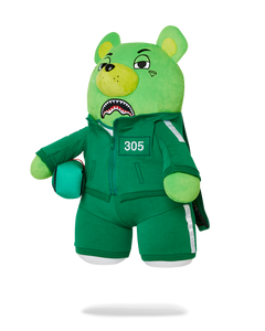 Sprayground - Squid Game Contestant Bear Teddy Bear Backpack - Clique Apparel