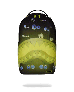Sprayground - Eyes On You Glow In The Dark Effect DLXR Backpack - Clique Apparel