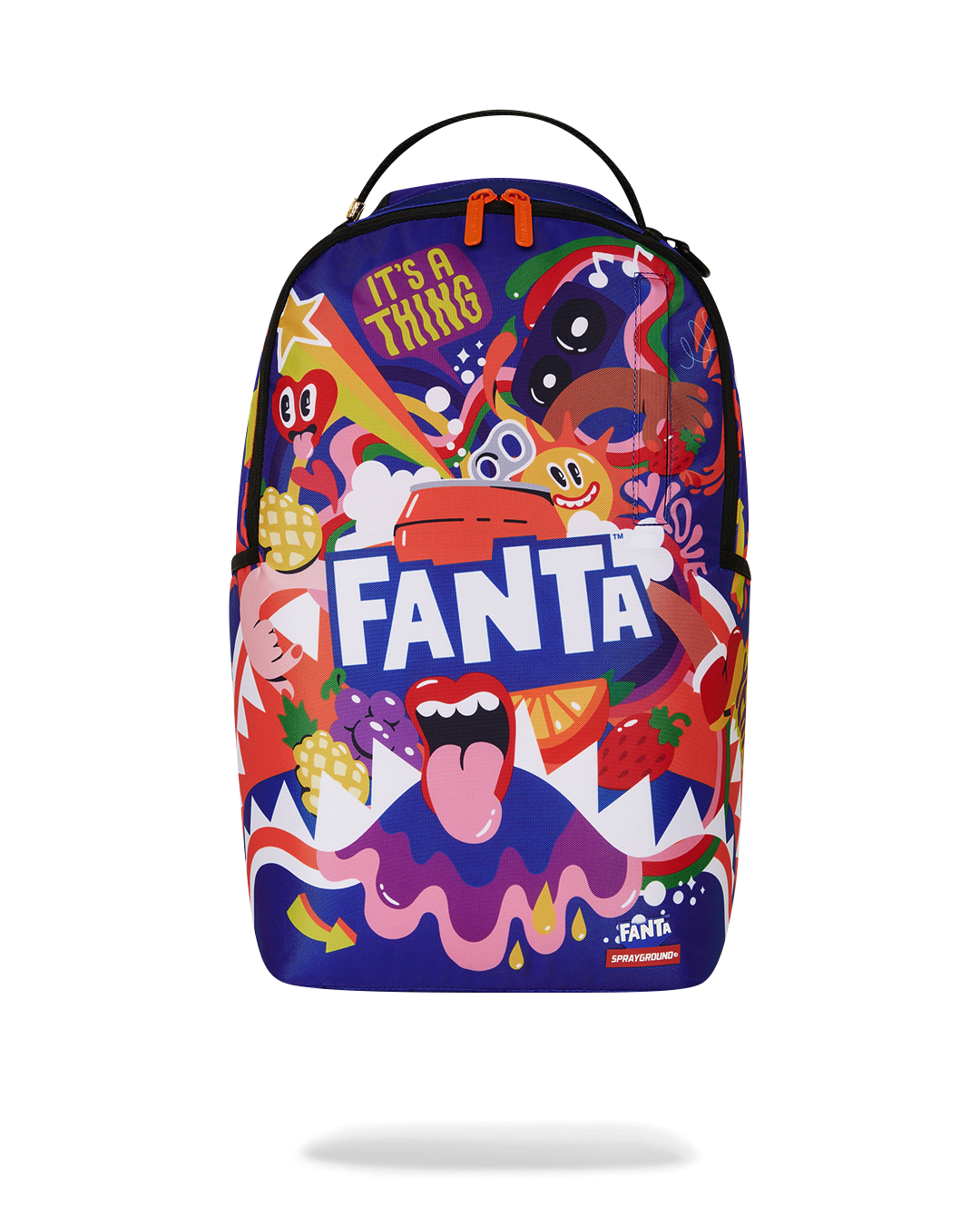 Sprayground - Fanta Allover Dlxr Backpack - Clique Apparel