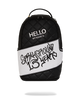 Sprayground - Hello My Name Is 15 Years Quilted Backpack (Super Rare) - Clique Apparel