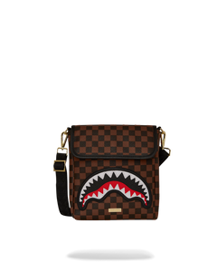 Sprayground - Sawtooth Sharks In Paris Messenger Sling - Clique Apparel