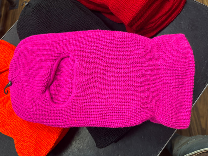 KB - Facemask 1Hole Pink - Clique Apparel
