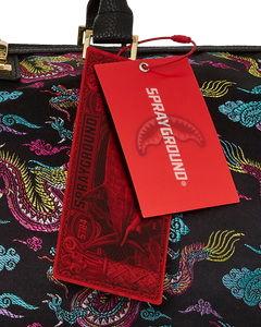 Sprayground -Embroidered Dragons Duffle - Clique Apparel