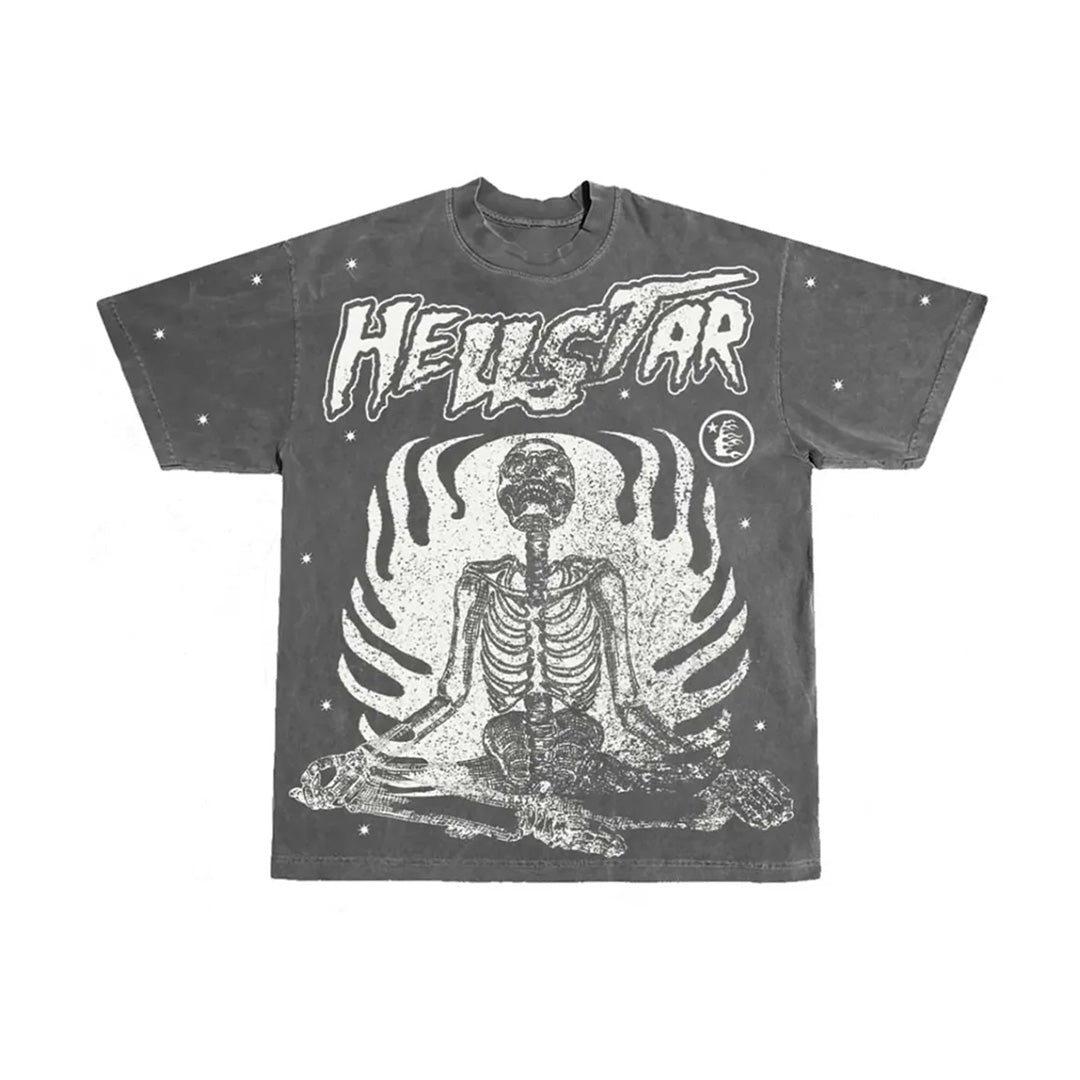 HS - Studios Inner Peace Tee - Grey - Clique Apparel