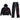 Godspeed - OG Logo Sweatsuit 2025( BLK/BLK Red) - Clique Apparel