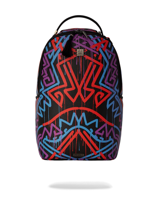 Sprayground - Ai Tribal Pattern Dlxsv Backpack - Clique Apparel