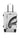 Sprayground - Black Stencil Shark Carry On Hard Luggage - Clique Apparel
