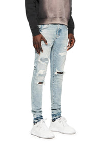 P001 - LIVI Light Indigo Vintage Jeans - Clique Apparel