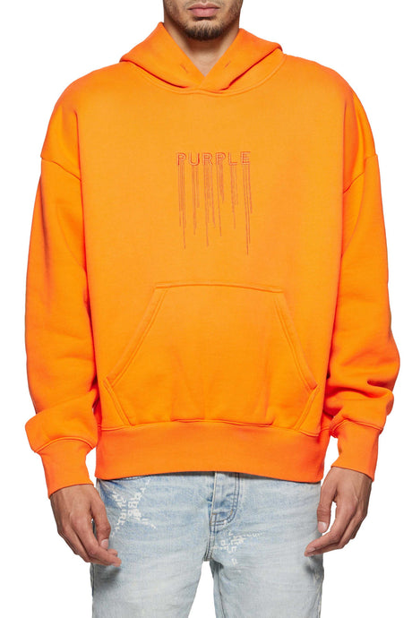 Purple Brand- Orange hoodie - Clique Apparel