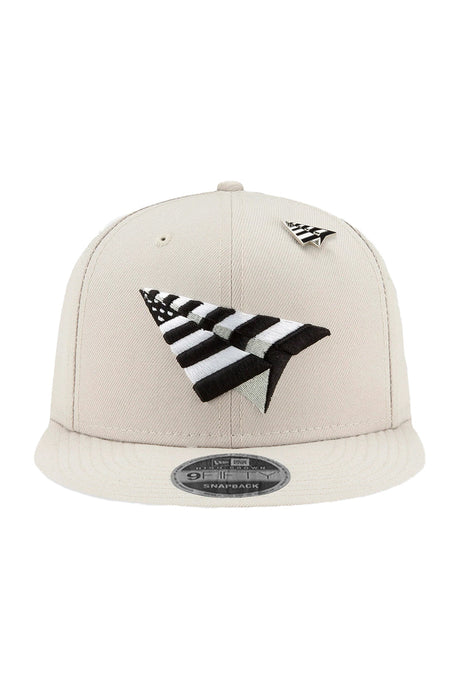 Paper Plane - Original Crown 9 Fifty Snap - Back Hat - Clique Apparel