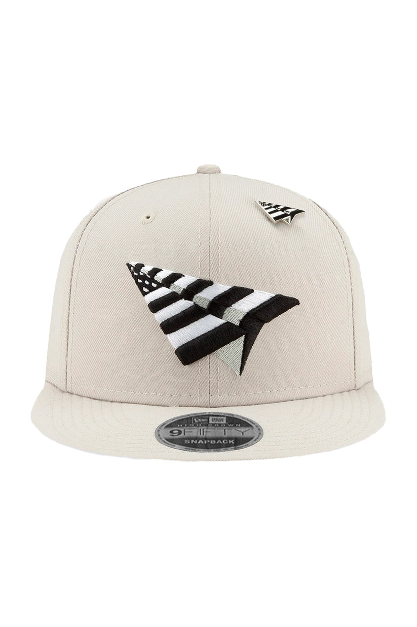 Paper Plane - Original Crown 9 Fifty Snap - Back Hat - Clique Apparel