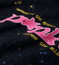 Load image into Gallery viewer, Sp5der - P*nk Hoodie - Black - Clique Apparel