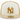 New Era - Chrome Anniversary 59FIFTY Fitted Hat - Cream/Gold - Clique Apparel