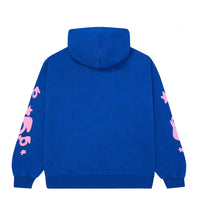 Load image into Gallery viewer, Sp5der - Pink/blue Beluga hoodie - Clique Apparel