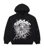Sp5der - OG Web Hoodie - Black/White - Clique Apparel