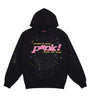 Sp5der - P*nk Hoodie - Black - Clique Apparel