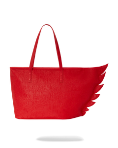 Sprayground - Red Scribble Wing Tote - Clique Apparel