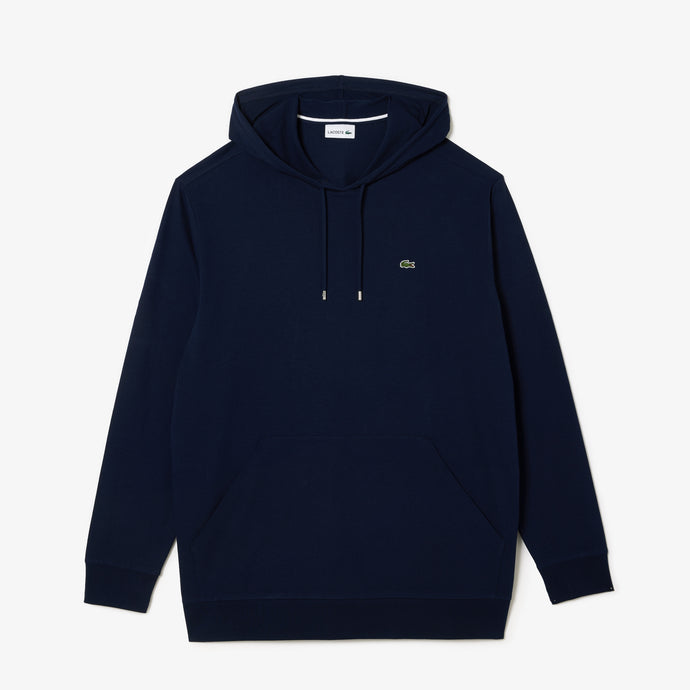 Lacoste - Men's Kangaroo Pocket Hoodie - Navy Blue - Clique Apparel