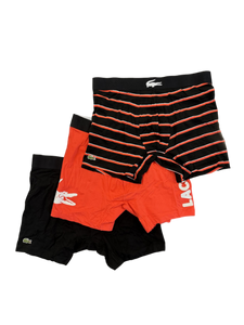 Lacoste - Stretch Cotton Boxer Brief 3-Pack - Clique Apparel