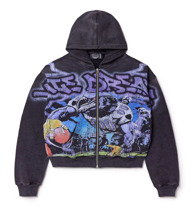 Valley - Forever Raven Zip-Up - Clique Apparel