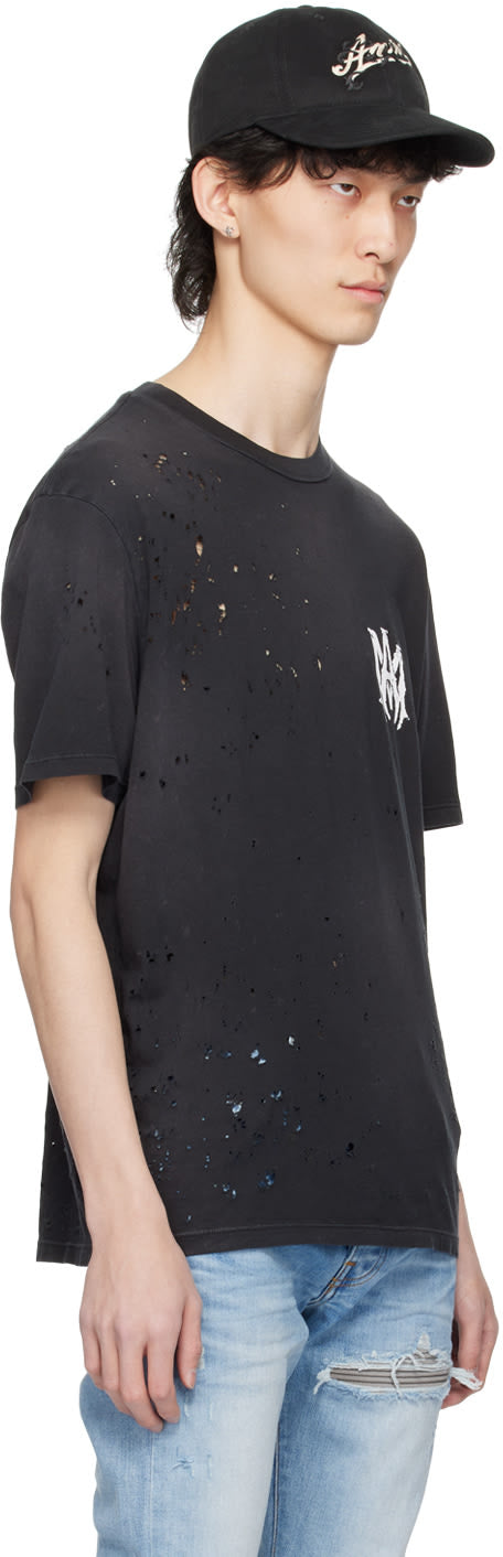 AMIRI- Black Washed Shotgun T-Shirt - Clique Apparel