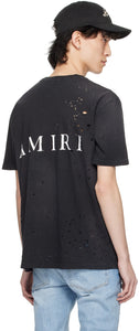 AMIRI- Black Washed Shotgun T-Shirt - Clique Apparel