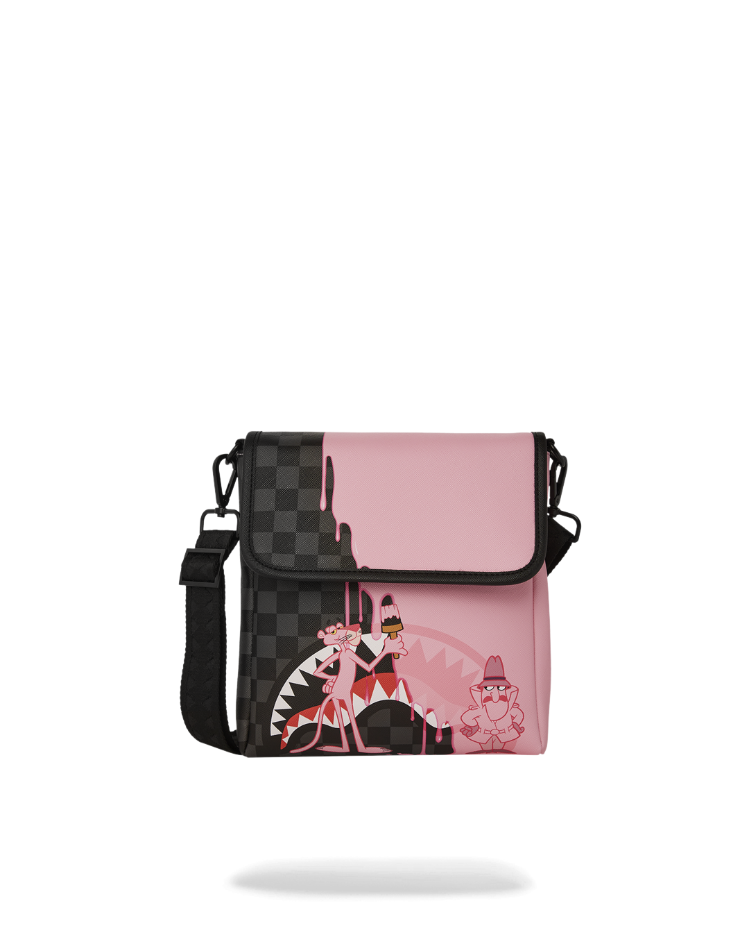 Sprayground - Pink Panther Pink Painter Messenger Sling Bag - Clique Apparel