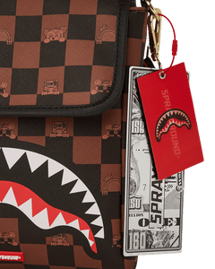 Sprayground - The Hideout Messenger Sling Bag - Clique Apparel